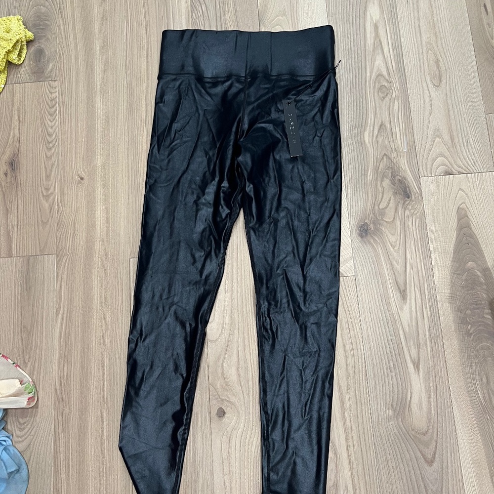 Carbon 38 liquid black leggings